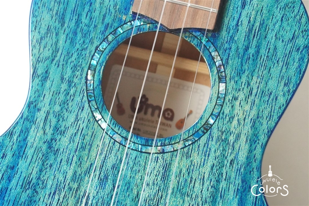 Uma ukulele UK-20SC BL | ウクレレカラーズ Online Store